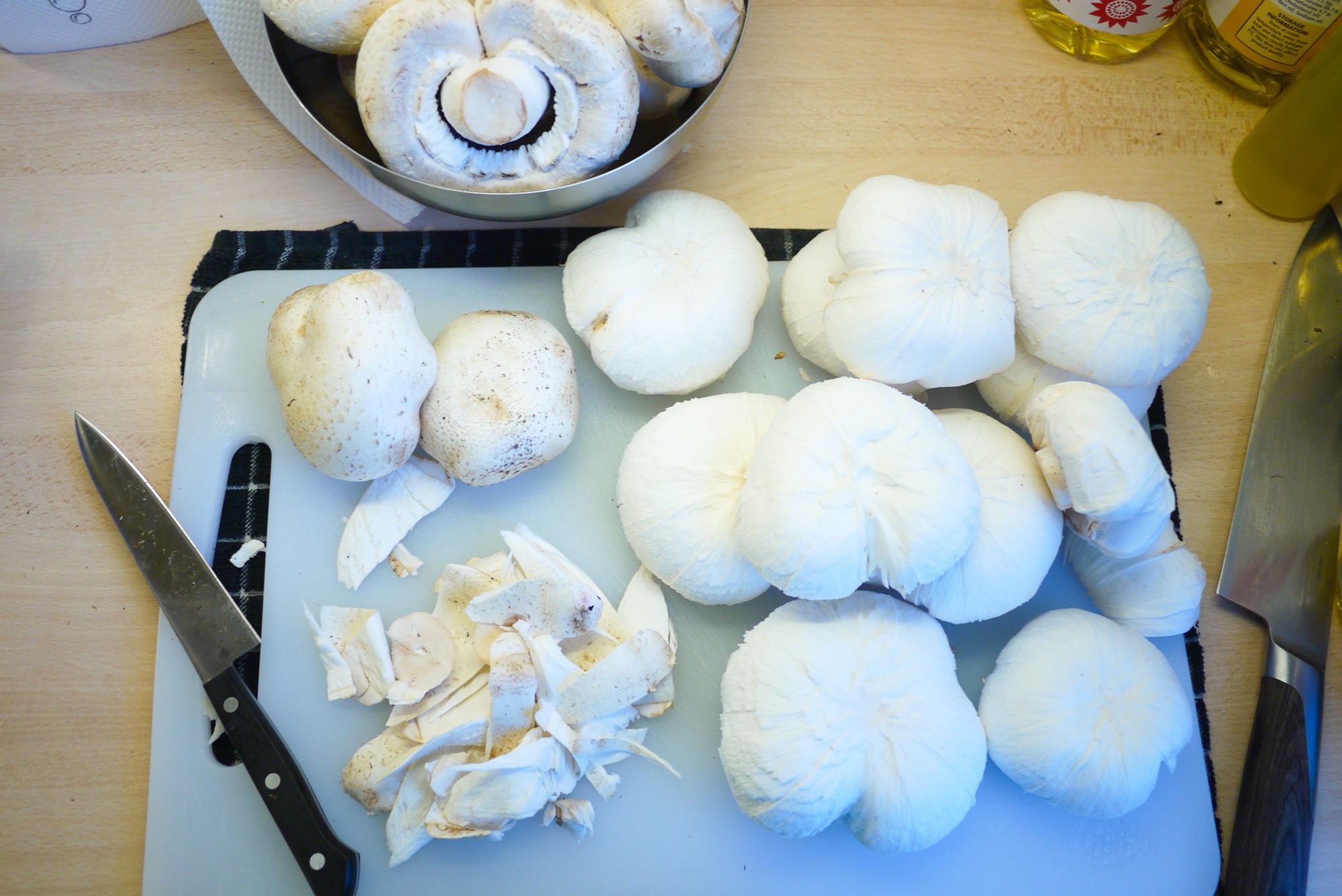 Only the best mushrooms for our Soil Tea Ceremony.